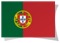 Portugisische Flagge als Verweis auf die portugisischen Seiten der Website